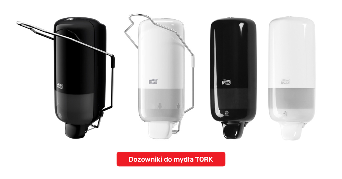 Dozowniki do mydła Tork